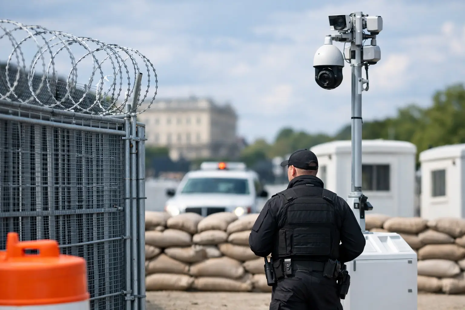 Protection temporaire site sensible