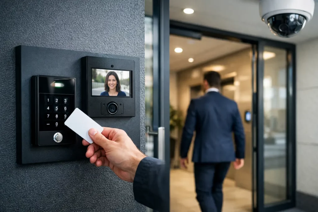 Sécuriser l’entrée d’un immeuble résidentiel