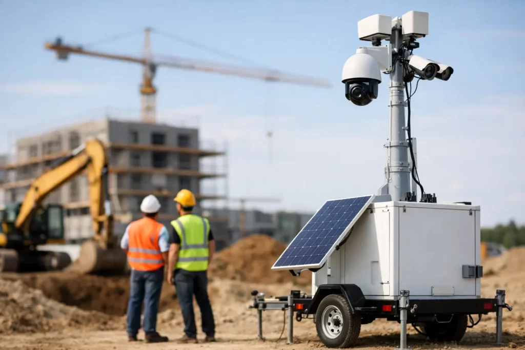 Surveillance mobile chantier: bien la choisir