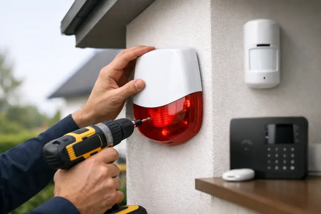 Installer une alarme certifiée INCERT