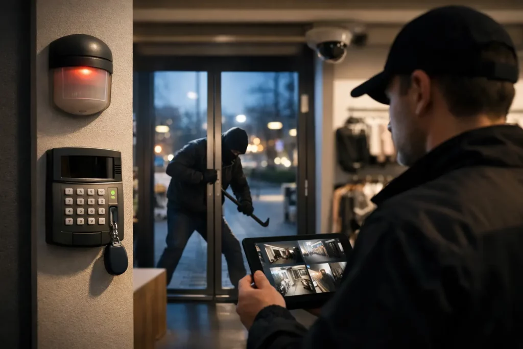 Protéger commerce contre intrusion efficacement