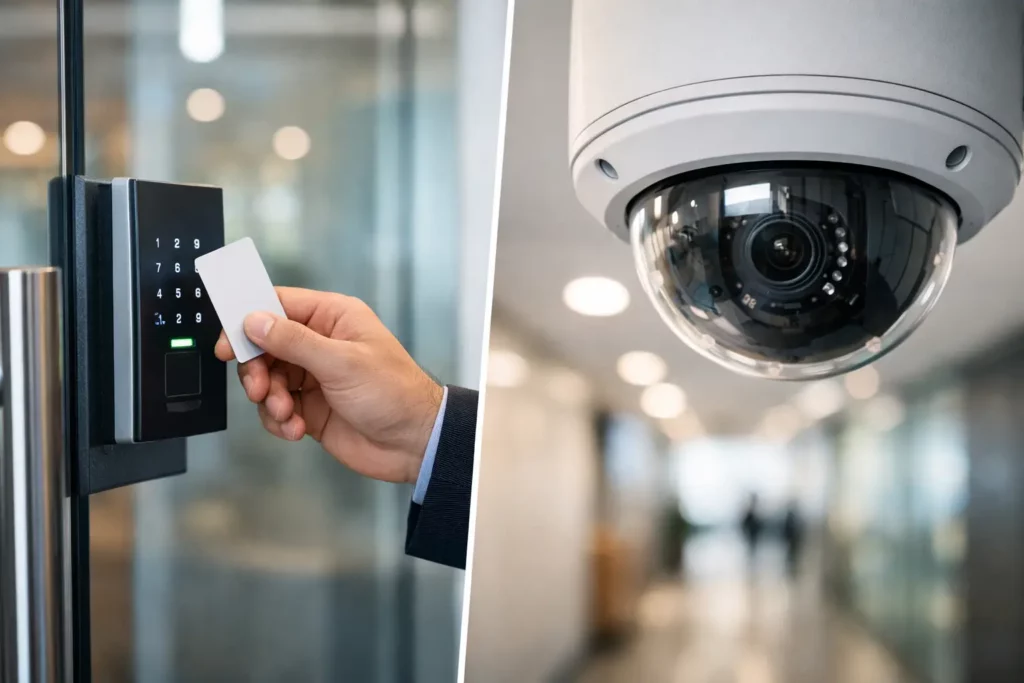 Contrôle d'accès ou vidéosurveillance, que choisir ?
