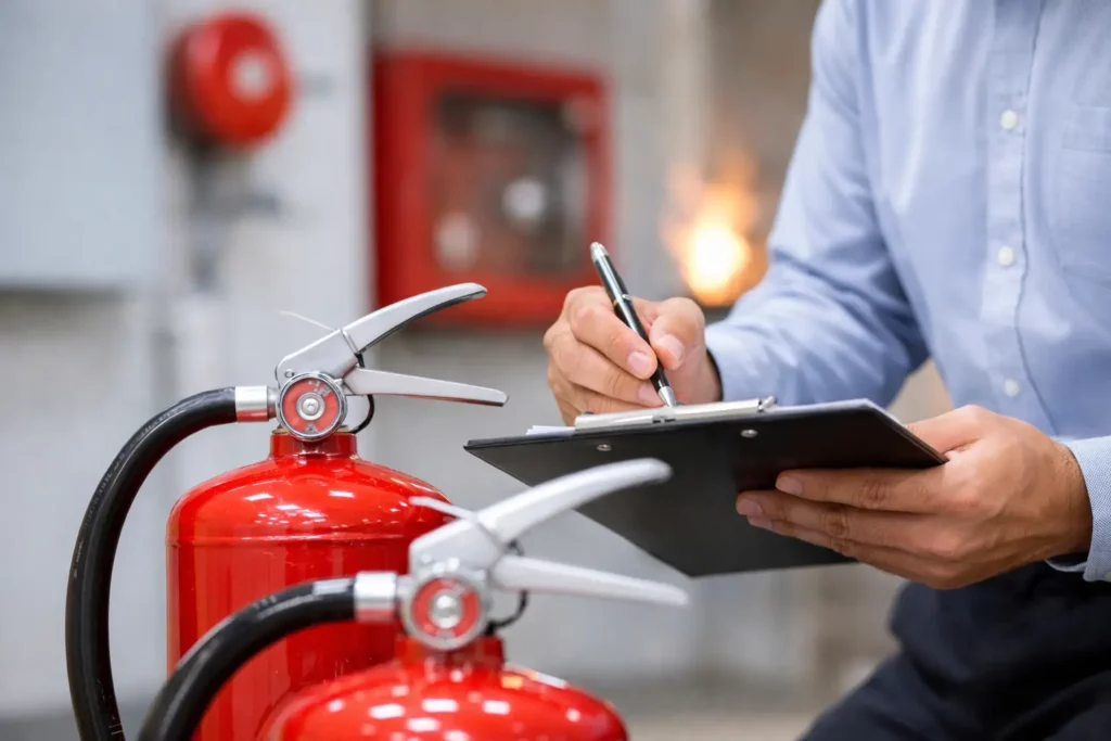 Les vérifications de maintenance préventive incendie