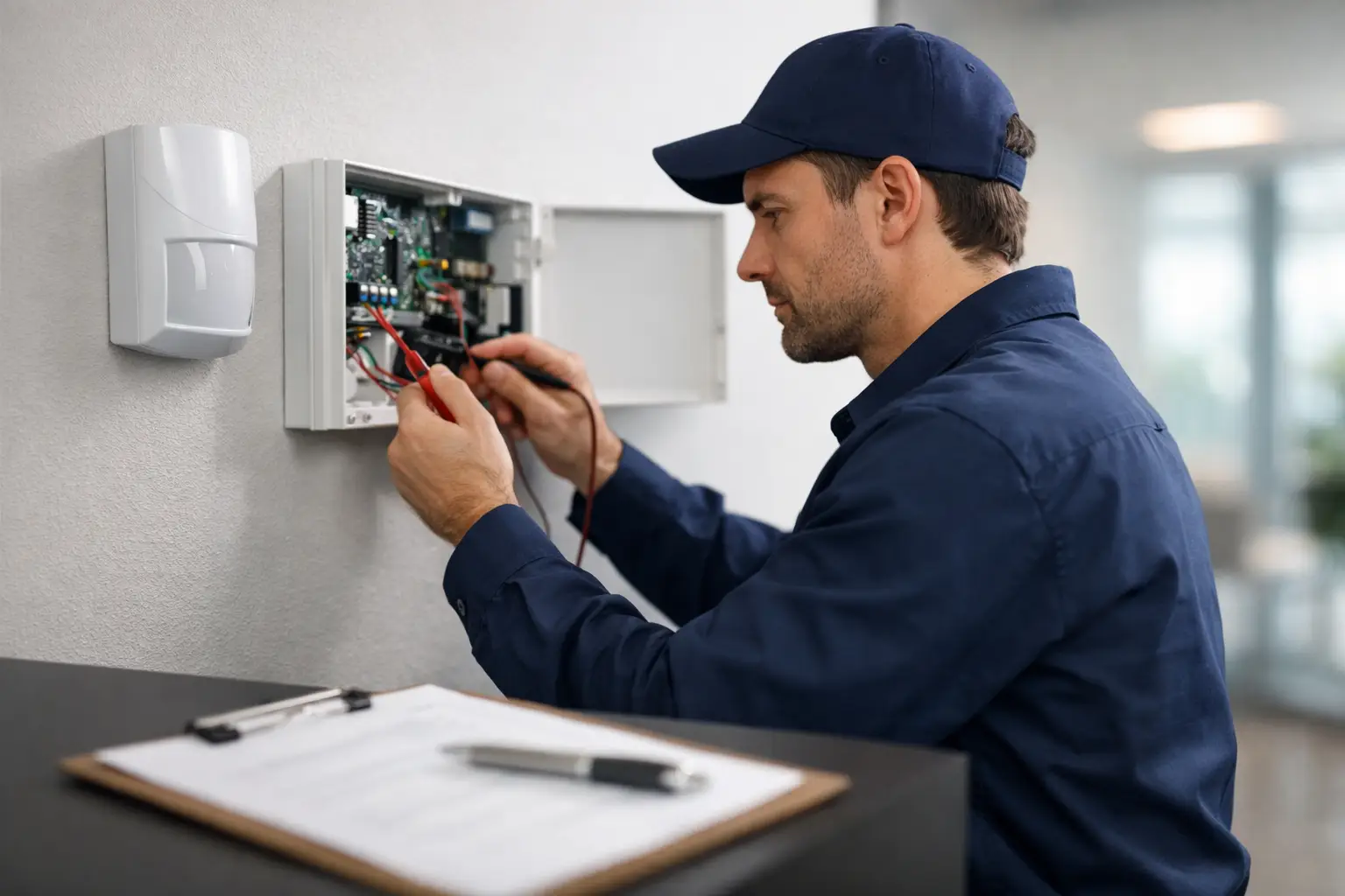 Maintenance alarme professionnelle bien planifiée