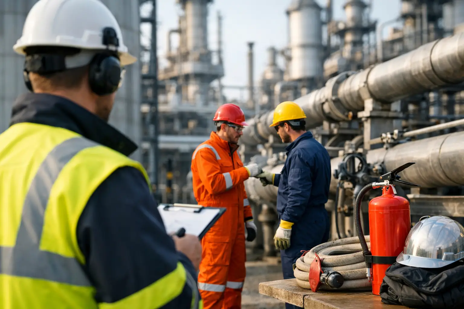 Meilleures pratiques de sécurité sur site industriel