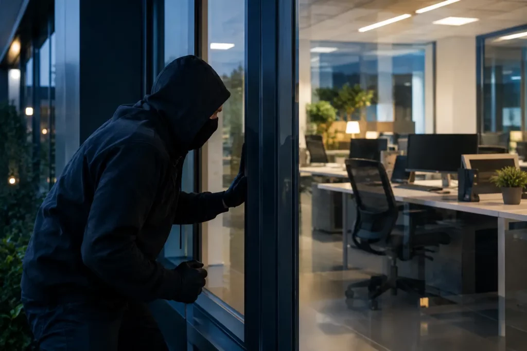 Prévenir l’intrusion nocturne en entreprise