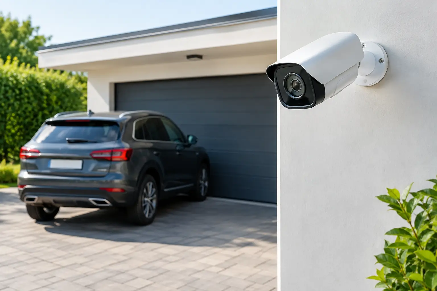 Optimiser les angles des caméras de parking privé
